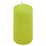 ŚWIECE STOŁOWE ZIELONE 24SZT 10x5CM DEKORACYJNE ŚWIECZKI WALCOWE TRADYCYJNE