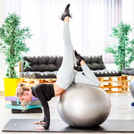 CZERWONA PIŁKA STABILIZUJĄCA REHABILITACYJA 85 CM