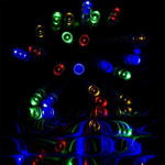 LAMPKI CHOINKOWE 400 LED KOLOROWYCH NA ŚWIĘTA ŁAŃCUCH ŚWIETLNY
