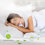 MATERAC PIANKOWY 140x200 16 CM H3 ORTOPEDYCZNY ANTYALERGICZNY MEMORY PIANKA