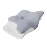 PODUSZKA ORTOPEDYCZNA DO SPANIA POD KARK Z PIANKĄ MEMORY MOTYL WSPOMAGA SEN