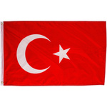 FLAGA TURCJI TURECKA 120x80 CM NA MASZT TURCJA