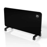 GRZEJNIK ELEKTRYCZNY 2000W CZARNY SZKLANY STOJĄCY ŚCIENNY + WLAN WIFI