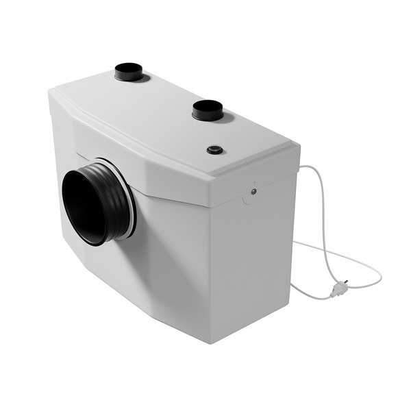 POMPA WC ROZDRABNIACZ MŁYNEK ŚCIEKÓW PRZEPOMPOWNIA TOALETY 600W DO 7M 240L