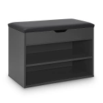 ŁAWKA NA BUTY DO PRZECHOWYWANIA Z SIEDZISKIEM I SCHOWKIEM SZAFKA REGAŁ