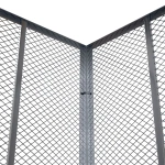 METALOWY KOMPOSTOWNIK OGRODOWY 450L STAL OCYNKOWANA SZYBKI MONTAŻ SREBRNY