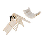 ZESTAW WSPINACZKOWY PLAC ZABAW DO DOMU DLA DZIECI BUJAK ZJEŻDŻALNIA ŚCIANKA