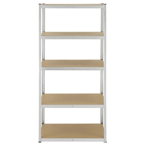 REGAŁ MAGAZYNOWY 200x100x60 CM 875KG METALOWY PÓŁKI GARAŻ WARSZTAT PIWNICA