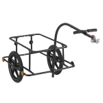 PRZYCZEPKA TRANSPORTOWA BAGAŻOWA ROWEROWA 90L DO ROWERU + PLANDEKA