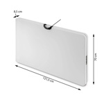 STÓŁ SKŁADANY CATERINGOWY BANKIETOWY 240 CM XXL CAMPINGOWY Z UCHWYTEM