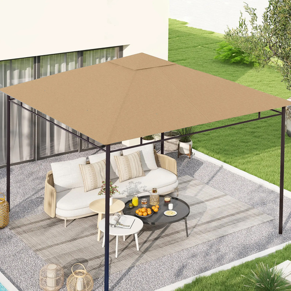 MATERIAŁ DACH NA PAWILON OGRODOWY TYPU 3x3 m 298x295 cm ALTANKE BEŻOWY