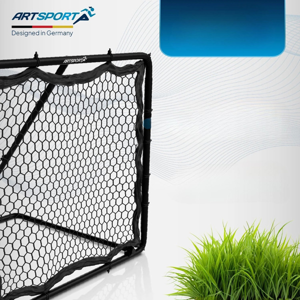 REBOUNDER 100x100 cm SIATKA DO ODBIĆ BRAMKA TRENINGOWA PIŁKARSKA DO PODAŃ