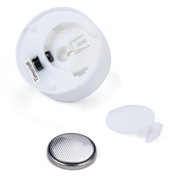 12x ŚWIECZKI LED TEALIGHT BIAŁE BEZPŁOMIENIOWE NA BATERIE + TIMER 6/18H