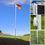 MASZT FLAGOWY 6,5 M ALUMINIOWY MASZT DO FLAGI