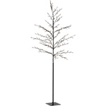 DRZEWKO ŚWIECĄCE 220 CM ŚWIĄTECZNE LAMPKI LED