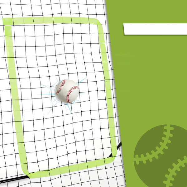 SIATKA DO ODBIĆ BASEBALL REBOUNDER 174 cm BRAMKA TRENINGOWA PIŁKARSKA