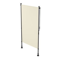 MARKIZA PIONOWA 100x310 CM ROZPOROWA BALKONOWA TARASOWA ROLETA BEŻOWA