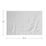 KOŁDRA OBCIĄŻĘNIOWA TERAPEUTYCZNA 5 KG KOC SENSORYCZNY 135X200 CM DOBRY SEN