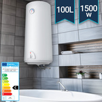 BOJLER 100L ELEKTRYCZNY PODGRZEWACZ WODY 1500W EMALIOWANY ZBIORNIK