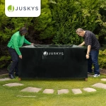 POKROWIEC 150X90X75 NA MEBLE OGRODOWE STÓŁ KRZESŁA WODOODPORNY PLANDEKA UV