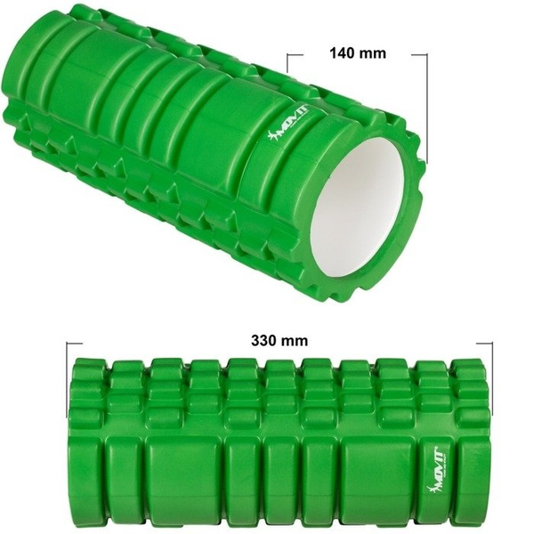 ZIELONY WAŁEK ROLKA DO MASAŻU ROLLER MASAŻ FITNESS