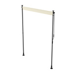 MARKIZA PIONOWA 150x310 CM ROZPOROWA BALKONOWA TARASOWA ROLETA BEŻOWA