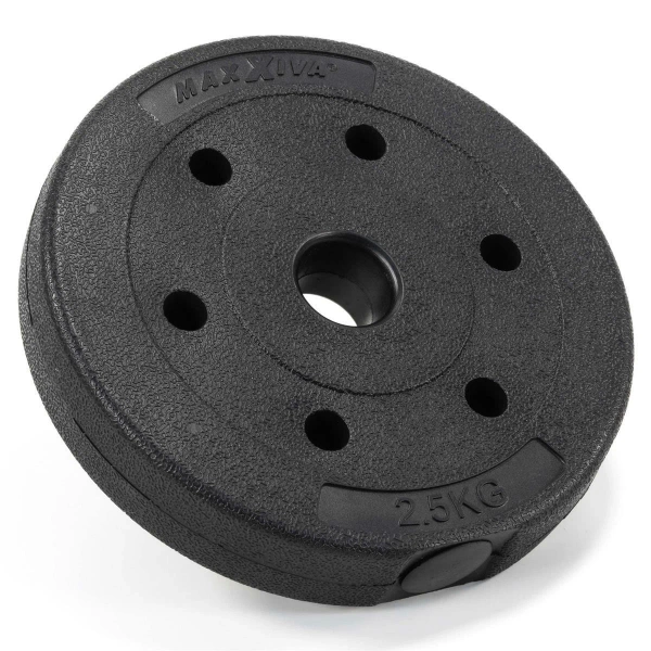 2x OBCIĄŻENIA BITUMICZNE HANTLE OBCIĄŻNIKI TALERZE 2x 2,5KG 31MM DO HANTLI