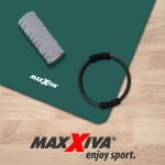 MAXXIVA TURKUSOWA MATA PIANKOWA 190x100x1,5cm DO ĆWICZEŃ / JOGI / FITNESS