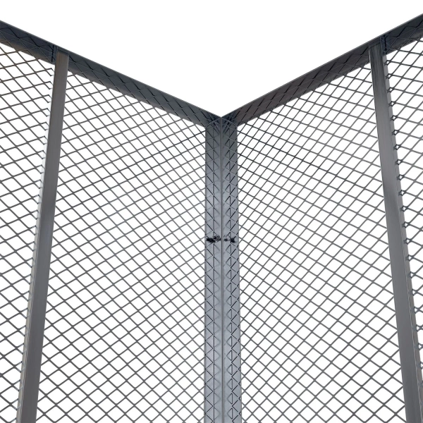 METALOWY KOMPOSTOWNIK OGRODOWY 450L STAL OCYNKOWANA SZYBKI MONTAŻ SREBRNY