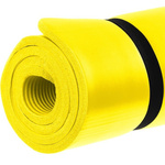 ŻÓŁTA MATA PIANKOWA 190x60x1,5cm DO ĆWICZEŃ / FITNESS