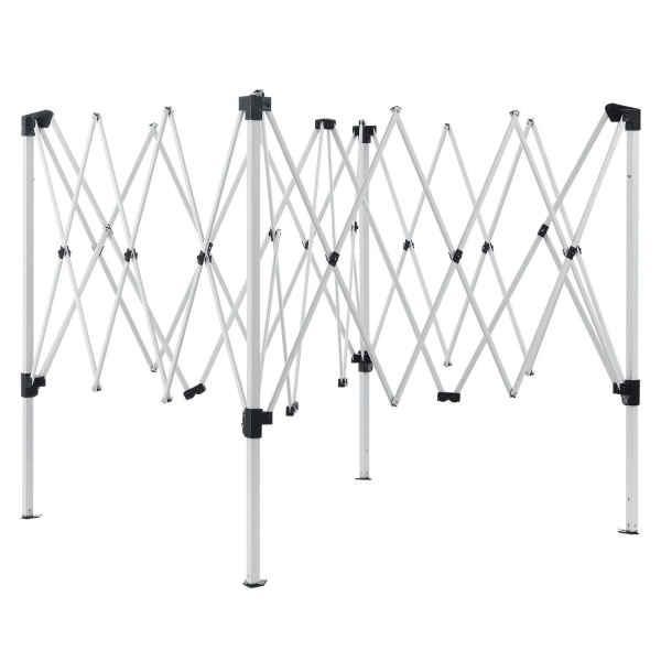 SZARY PAWILON OGRODOWY 3X3 m NAMIOT IMPREZOWY HANDLOWY EKSPRESOWY STELAŻ