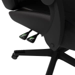 FOTEL GAMINGOWY BIUROWY KUBEŁKOWY ERGO DLA GRACZA OBROTOWY HYPERSEAT CZARNY