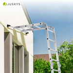 DRABINA ALUMINIOWA WIELOFUNKCYJNA 4,7M 16 STOPNI 150KG SKŁADANA