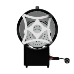 NAGRZEWNICA GAZOWA 30 kW MOBILNA DMUCHAWA GRZEJNIK PIECYK + WĄŻ REDUKTOR