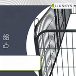 KOJEC DLA PSA KOTA KRÓLIKA ZWIERZĄT METALOWY WYBIEG KLATKA ZAGRODA SKŁADANA