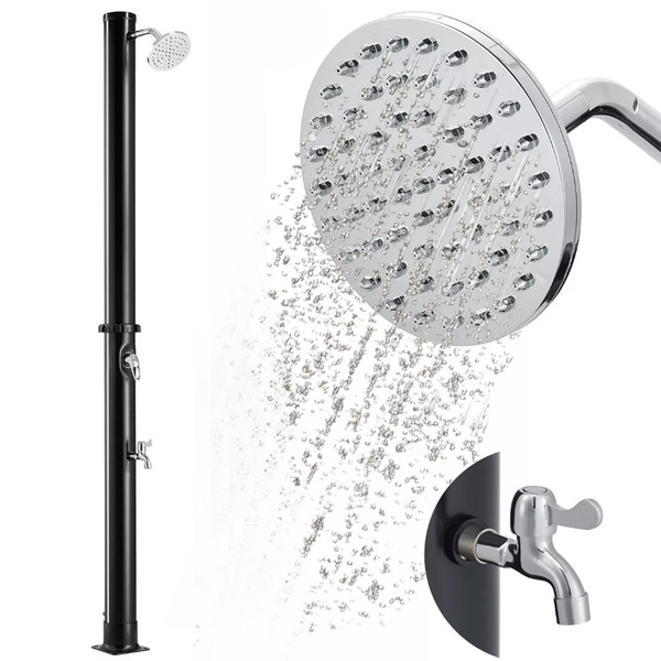 PRYSZNIC SOLARNY SŁONECZNY OGRODOWY 20L NATRYSK NA OGRÓD BASEN