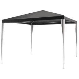 PAWILON OGRODOWY 3X3 M SZARY NAMIOT IMPREZOWY HANDLOWY ZE STELAŻEM