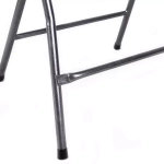 STÓŁ KOKTAJLOWY TARGOWY BANKIETOWY BISTRO SKŁADANY CZERWONY Ø80CM POKROWIEC
