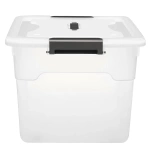 4x POJEMNIK 30L DO PRZECHOWYWANIA Z POKRYWĄ ZESTAW UNIWERSALNY ORGANIZER