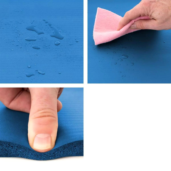 MAXXIVA NIEBIESKA MATA PIANKOWA 190x60x1,5cm DO ĆWICZEŃ / JOGI / FITNESS