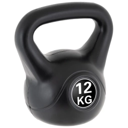 KETTLEBELL MAXXIVA 12 KG CZARNY OBCIĄŻENIE HANTLA KOMPOZYTOWA KULA