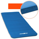 MAXXIVA NIEBIESKA MATA PIANKOWA 190x60x1,5cm DO ĆWICZEŃ / JOGI / FITNESS