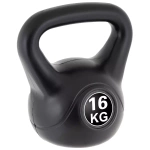 KETTLEBELL MAXXIVA 16 KG CZARNY OBCIĄŻENIE HANTLA KOMPOZYTOWA KULA