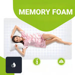 MATERAC NAWIERZCHNIOWY 160x200 7CM ORTOPEDYCZNY TOPPER 7STREF MEMORY PIANKA