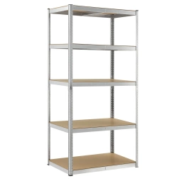 REGAŁ MAGAZYNOWY 200x100x60 CM 875KG METALOWY PÓŁKI GARAŻ WARSZTAT PIWNICA