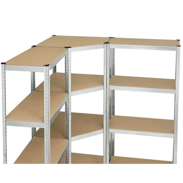 3x ZESTAW REGAŁ METALOWY MAGAZYNOWY 160x80x40 960KG PIWNICA WARSZTAT GARAŻ