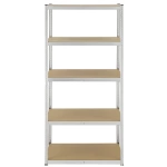 REGAŁ MAGAZYNOWY 200x100x60 CM 875KG METALOWY PÓŁKI GARAŻ WARSZTAT PIWNICA