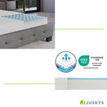 MATERAC PIANKOWY 160x200 16 CM H3 ORTOPEDYCZNY ANTYALERGICZNY MEMORY PIANKA