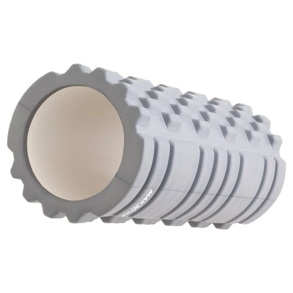 MAXXIVA SZARY WAŁEK ROLKA DO MASAŻU 33x14 CM ROLLER FITNESS