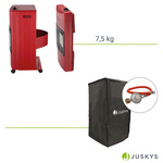 PIECYK GAZOWY 4,2kW NA BUTLĘ GAZ LPG CZERWONY GRZEJNIK SKŁADANY PROMIENNIK